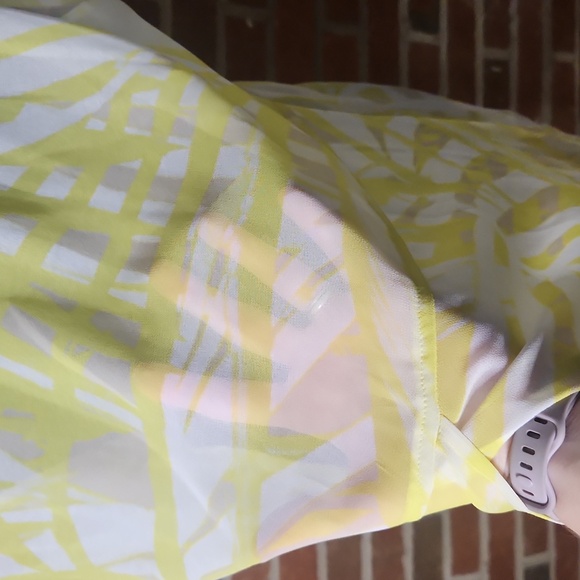 Lane Bryant sheer blouse, size 18 - Picture 6 of 9